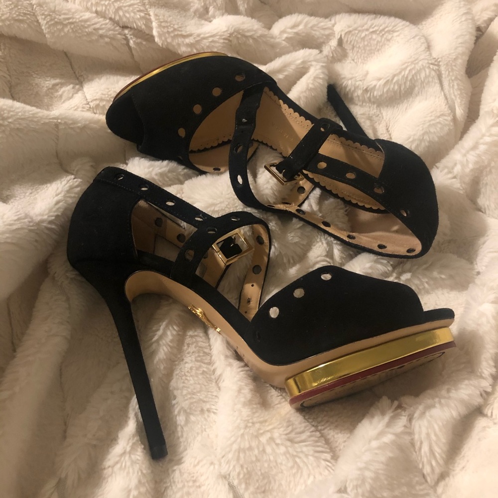 Charlotte Olympia Peeptoe heels